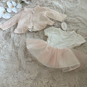 Miniclasix Tutu Top & Jacket Size 3 Months